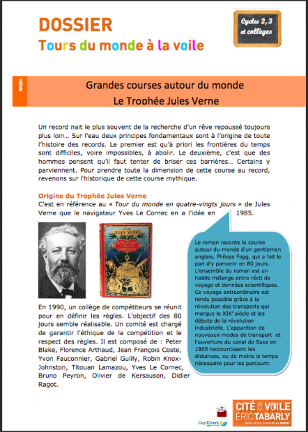 fichier pédagogique trophée jules verne
