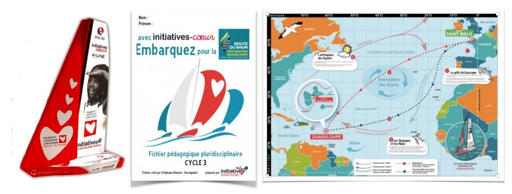 carte fichier pédagogique Route du Rhum