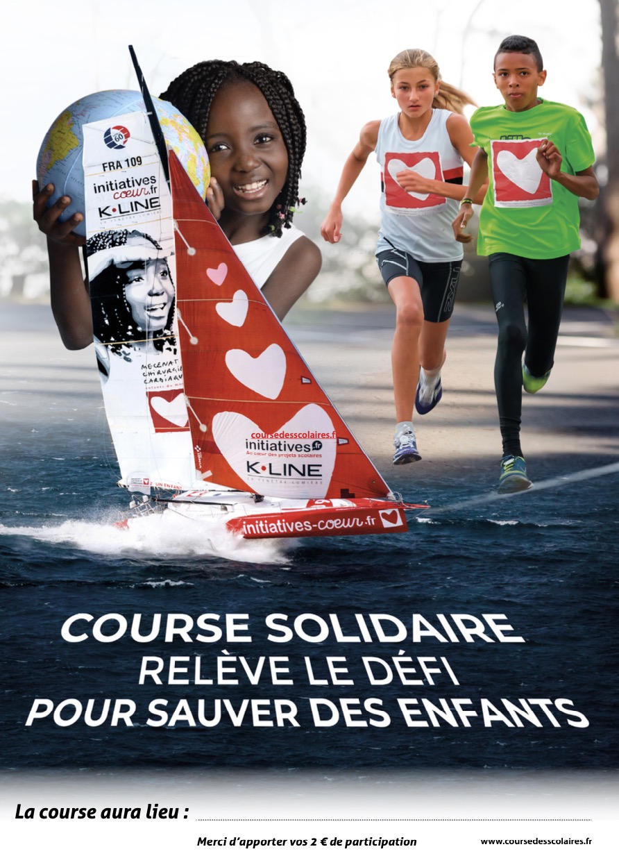 Affiche course solidaire