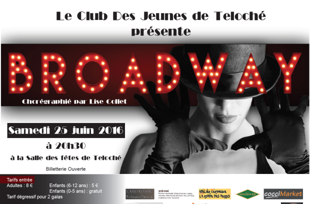 affiche gala de danse