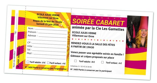 tickets a souches personnalises