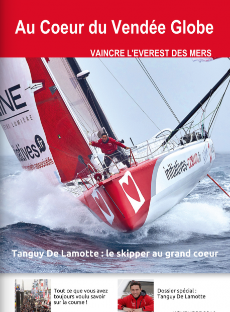 affiche au coeur du vendee globe