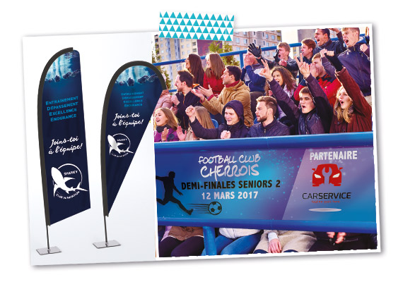 banderole et kakemono associations sportives