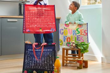 objet personnalisé avec le dessin des enfants de la classe ou de l'école