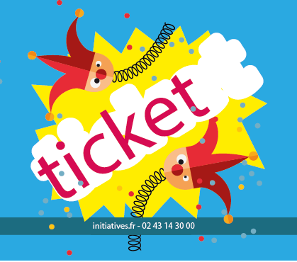 ticket personnalisé fête d'ecole