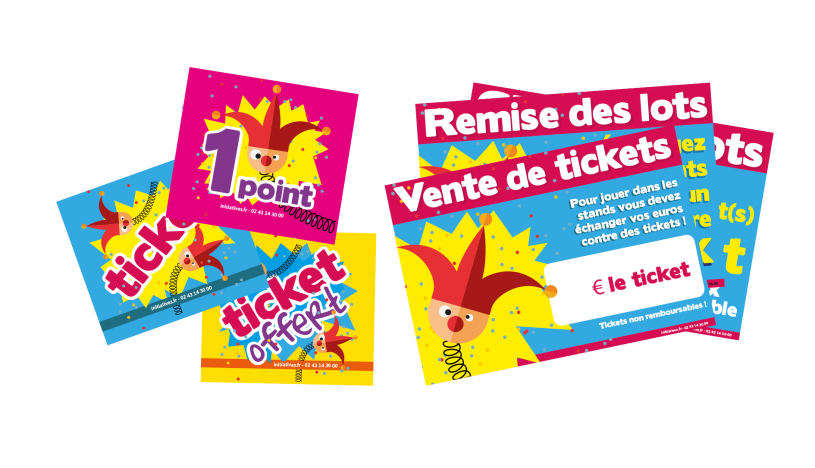 tickets personnalisés