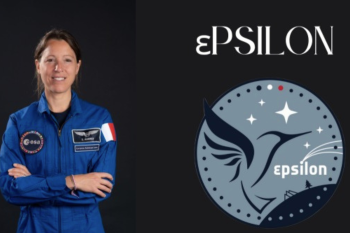 Badge de mission epsilon sophie adenot