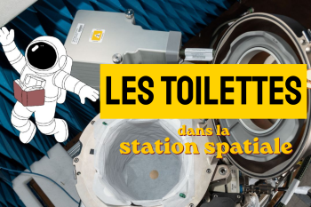 WC et toilettes dans la station spatiale ISS