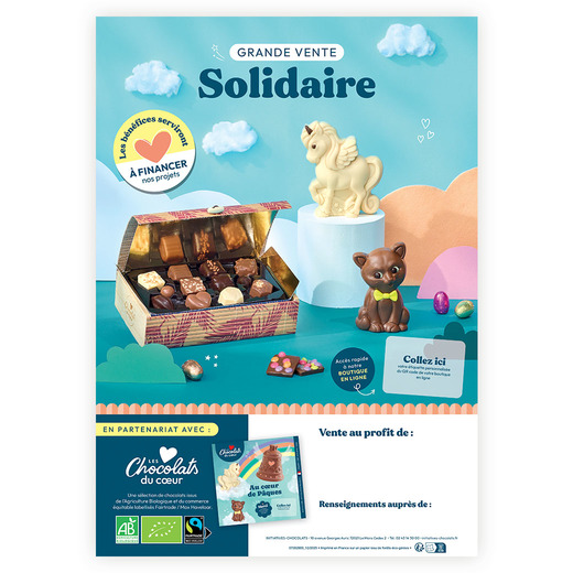 Affiche de Vente de Pâques 2026