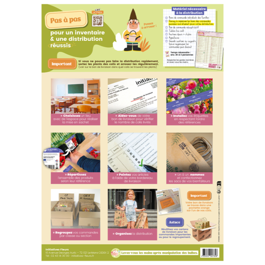 Affiche conseils de distribution