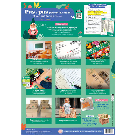 Affiche conseils de distribution