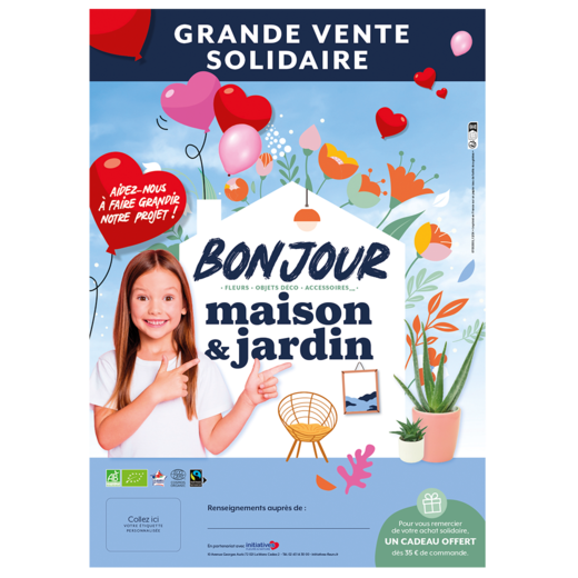 Affiche de vente