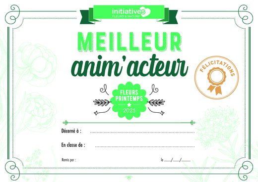 Diplôme meilleur vendeur printemps 2025