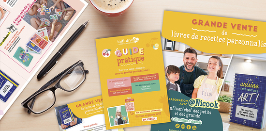 Documentation pour oragniser une vente de livre de recettes en classe