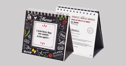 livre recettes personnalisables