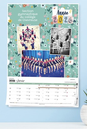 Calendriers photos sports personnalisés