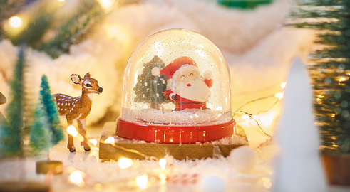 idée déco stand marché noel - bonnet