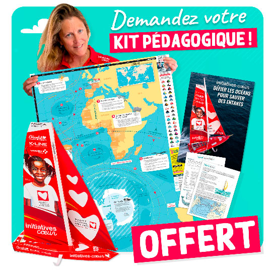 Kit pédagogique Vendée GLobe Initiatives Coeur