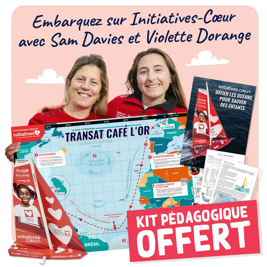 Kit pédagogique Vendée GLobe Initiatives Coeur