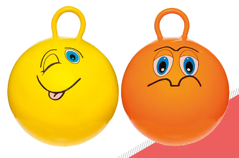 Ballon sauteur visage - Initiatives Fêtes et Kermesses