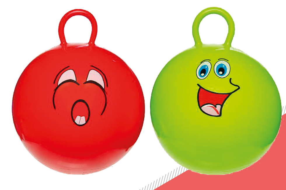 Ballon sauteur visage - Initiatives Fêtes et Kermesses