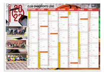 Calendrier agenda photos Sport 2023