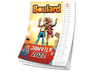 Calendrier Boulard 2022