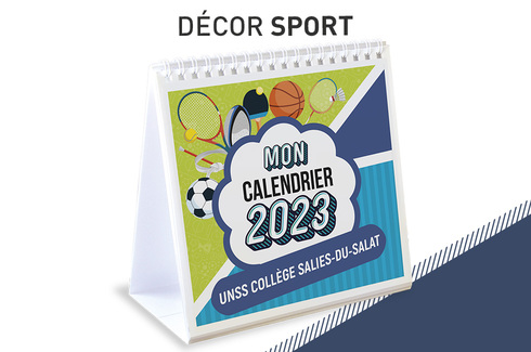 Calendrier Chevalet Photos Sport 2023 7