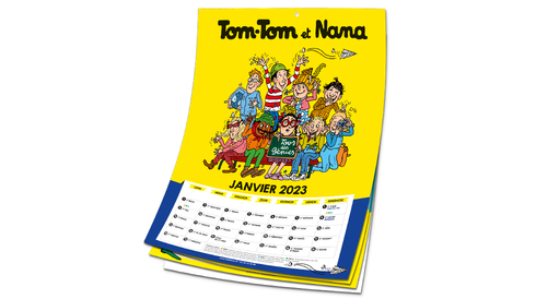 Calendrier TomTom et Nana 2023
