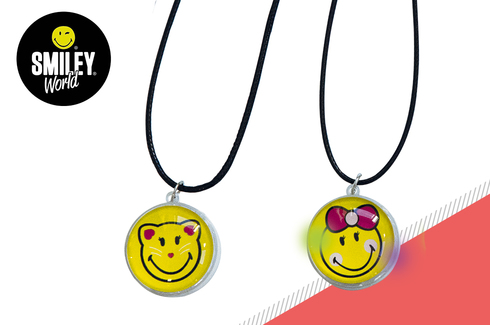 Collier lumineux Smiley 2