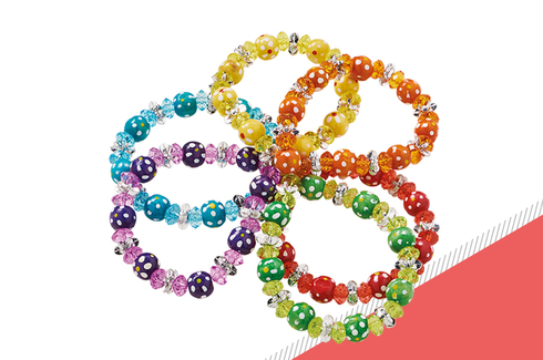 Lot de 12 bracelets perle 3