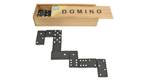 Lot de 12 jeux de domino
