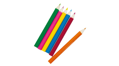 Lot de 24 sets de 6 crayons de couleur