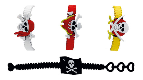 Lot de 48 bracelets pirate