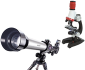 Microscope + télescope