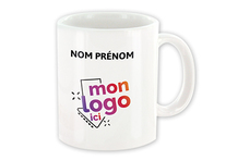 Mug Logo + prénom/nom