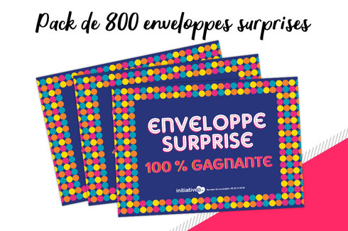 Pack de 800 Enveloppes surprises 2
