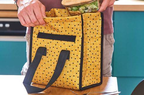 Sacs isothermes Lunch Bag en tissus. 3