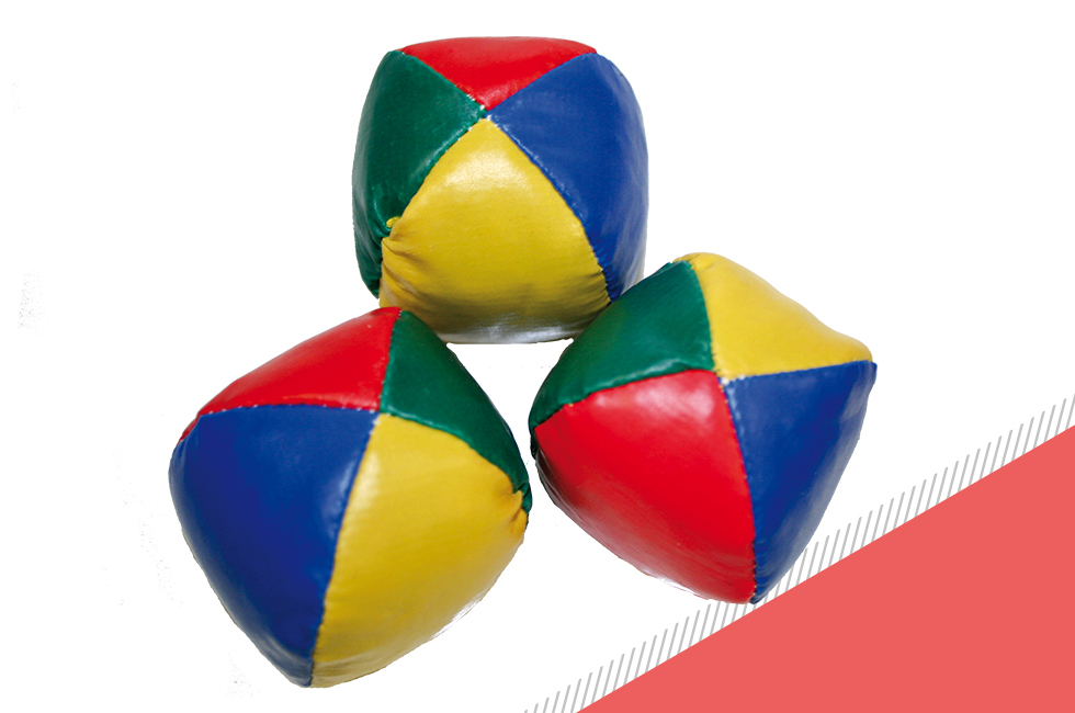 Set de 3 balles de jonglage - Initiatives Fêtes et Kermesses