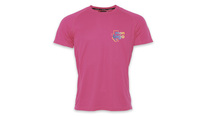 Tee-shirt respirant rose fluo